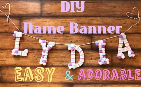 We did not find results for: DIY Name Banner | Name banners, Diy nursery decor, Diy