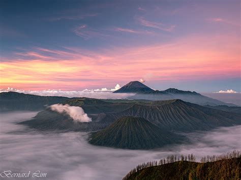 Mt Bromo At Sunrise Indonesia