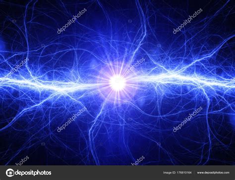 Electric Plasma Lightning Thunderball Discharge Vector Image Vlrengbr