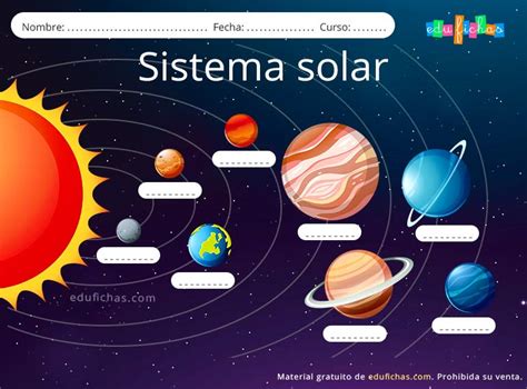 Sistema Solar Para Niños Material Gratis Para Aprender Los Planetas
