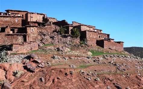 Berber Village Atlas Mountains Photo