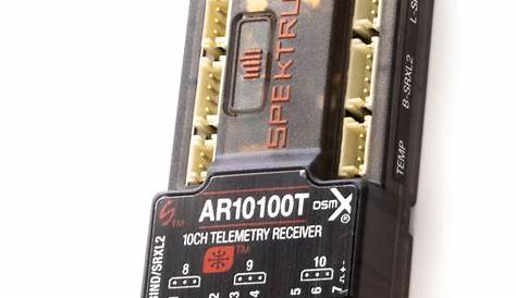 Spektrum AR10100T DSMX 10-Channel Telemetry Receiver | Horizon Hobby