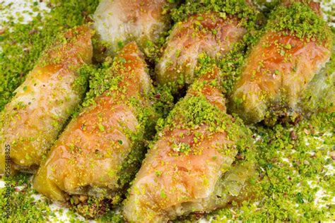 Turkish Dessert Sobiyet Baklava Stock Photo Adobe Stock