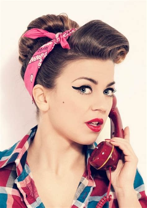 50s hairstyles ideas to look classically beautiful stuff to try 50s hairstyles pin up hair