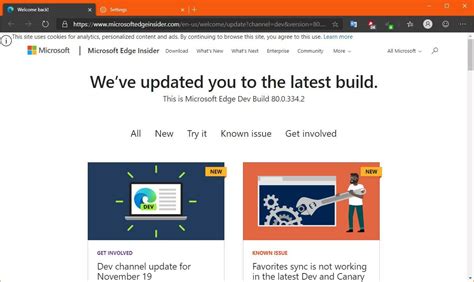 Microsoft Edge Dev Updated With Two New Features And Lots Of Fixes