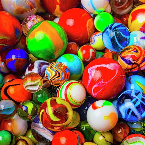 Amazing Colorful Marbles Photograph By Garry Gay Pixels