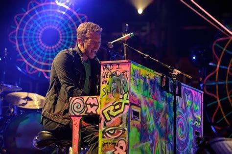 Chris Martin Of Coldplay Performs At The Verizon Center In Washington D C On July 9th 2012