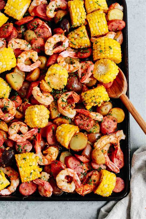 Sheet Pan Shrimp Boil Recipe It S So Easy To Make Primavera Kitchen