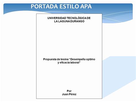 50 Formato Apa Sexta Edicion Descargar