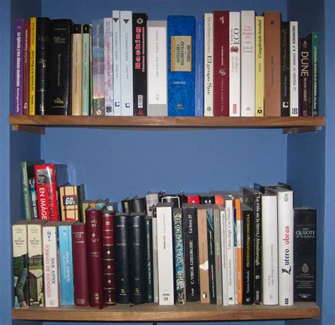 Filetwo Bookshelves Full Of Books Belonging To Unitedmissionary 2010