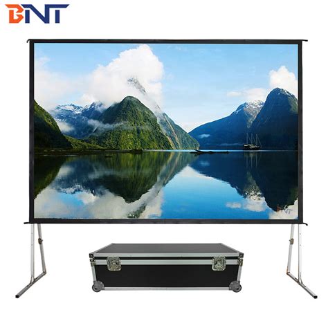 Outdoor Motorized Projector Screen 200 Inch Electric Projector Screen