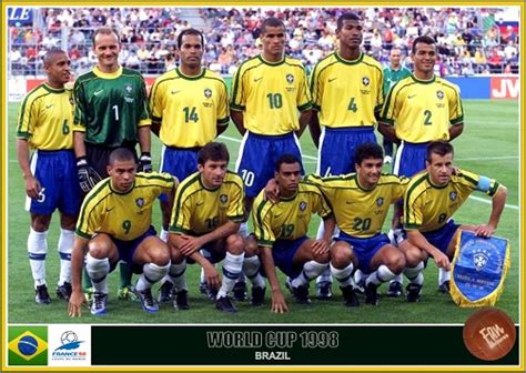 It was held in france from 10 june to 12 july 1998. Fan pictures - 1998 FIFA World Cup France. Brazil team
