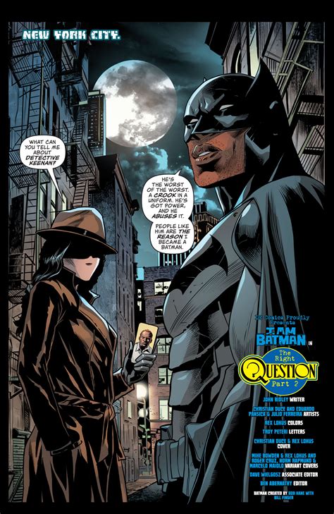 Weird Science Dc Comics I Am Batman 13 Review