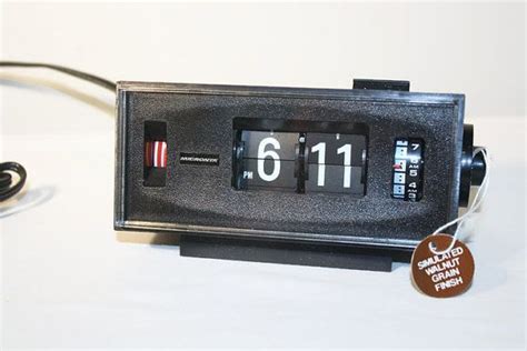 Micronta Digital Clock With Alarm Retro Bedroom Office Decor Etsy