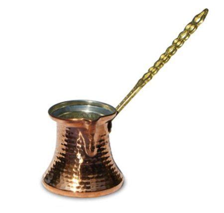 Turkish Coffee Pot cezve ibrik with brass handle Türkiye