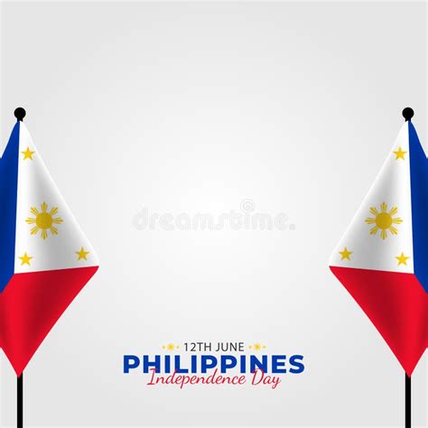 Vector Illustration Of Filipino Araw Ng Kalayaan Philippine