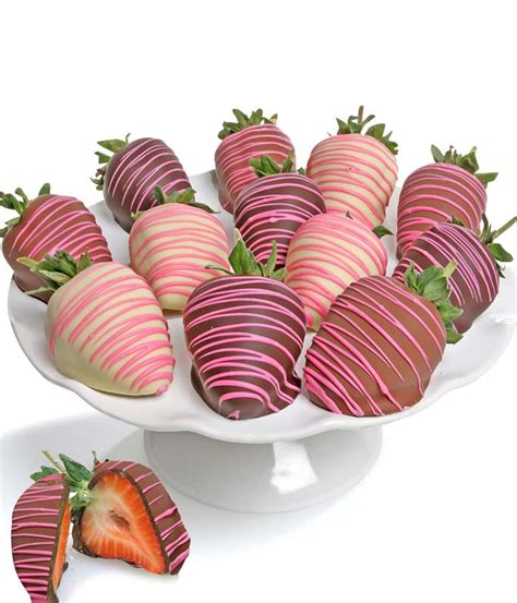 Pink Chocolate Covered Strawberries At From You Flowers