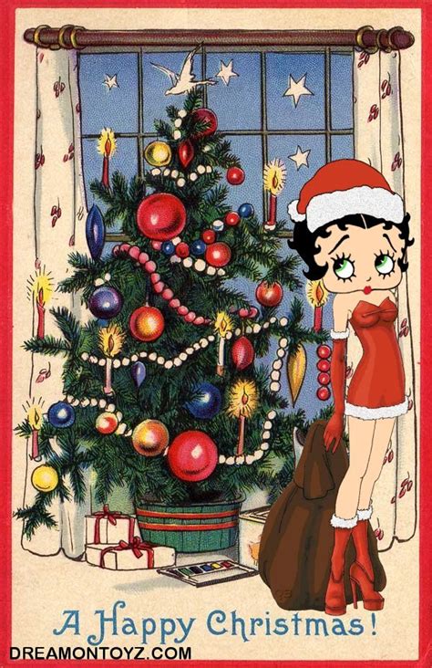 Betty Boop Pictures Archive Bbpa Betty Boop Pictures For Christmas
