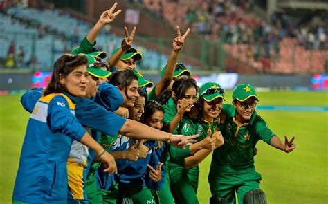 In Pictures Pakistan Women Down India In Rain Affected Encounter