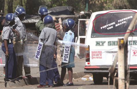 Harare Unleashes Security Forces On Kombis Newsday Zimbabwe