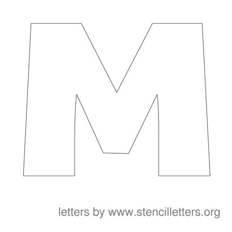 Large Stencil Letters To Print Stencil Letters Org