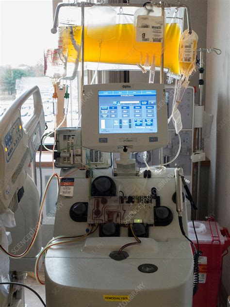 Plasmapheresis Machine In Use Stock Image C0301573 Science Photo