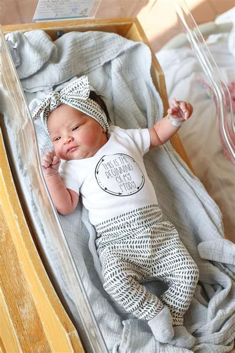 Newborn Coming Home Outfit Gender Neutral Hospital Outfit Etsy In