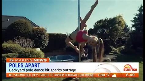 Details of samantha armytage wiki, bio. Gympole pole dancing video featuring young girls causes outrage