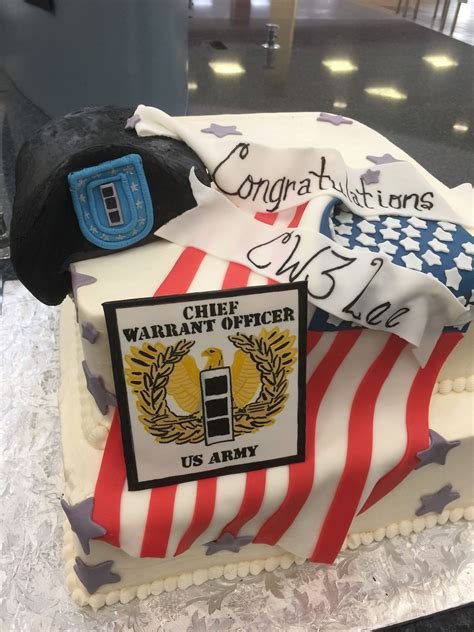 Warrant Officer Promotion Ceremony Cake Promotion Celebration