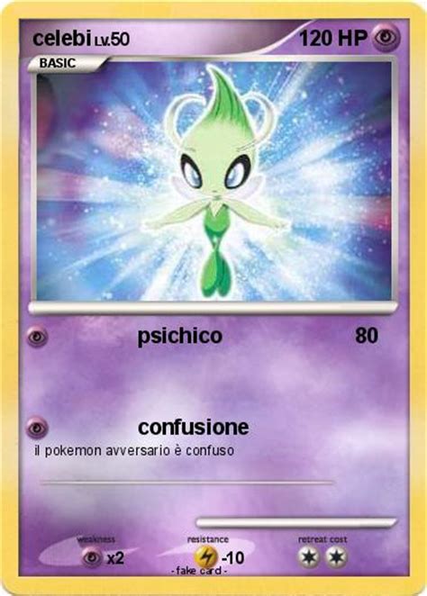 237 (225 normal, 12 secret). Pokémon celebi 688 688 - psichico - My Pokemon Card