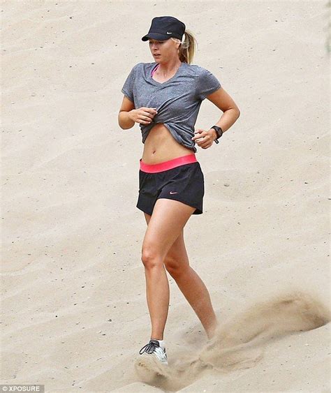 Maria Sharapova Squeezes In Workout Just Hours Before Espys Maria