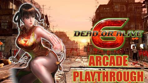 Dead Or Alive 6 Leifang Arcade Youtube