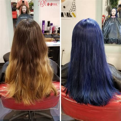 Give Her Hair A New Look With Blue Hair Dyes Beauty Salon Near Me