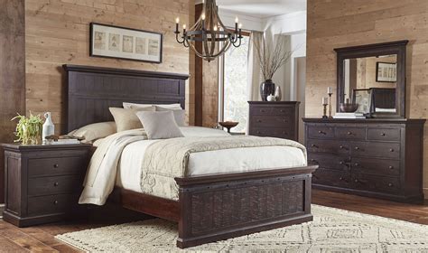 Mahogany bedroom set are made from extra strong and robust materials that ensure longevity and long lifespans. Jackson Dark Mahogany Panel Bedroom Set, JACRY5030, A-America