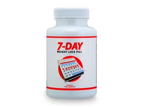 7 Day Weight Loss Pill Supplement For Losing Weight Fast In 7 Days