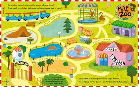 Zoo Map For Kids