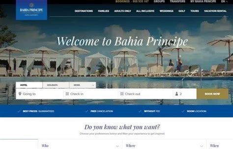 Bahia Príncipe Se Alía Con Expedia Para Vender Paquetes Dinámicos En Su Web Hoteles Y Alojamientos