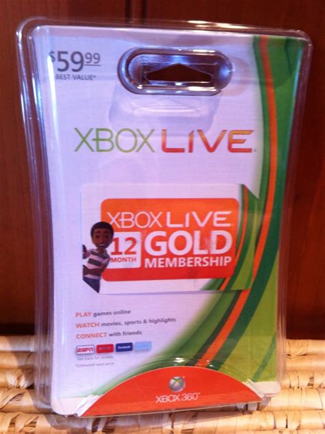 12 Month 1 Year Xbox 360one Live Gold Membership Code Digital Ab
