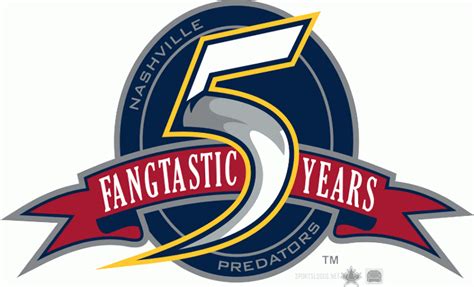 Three choices were presented, ice tigers, fury and attack. Nashville Predators Anniversary Logo - National Hockey ...