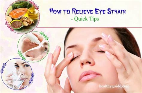 15tips How To Relieve Eye Strain Pain Naturally At Home And At Work
