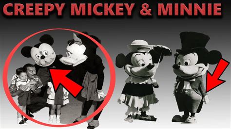 Creepy Disney Mickey And Minnie Costumes Retired Disney Characters