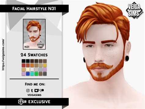 Facial Hair Style N31 • Originally Released On