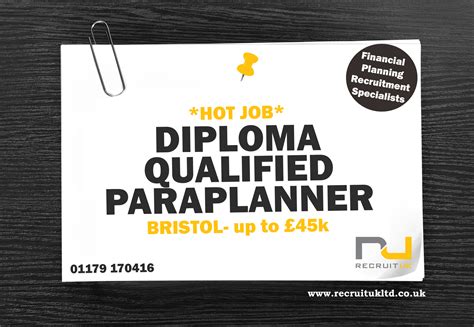 Partdiploma Qualified Paraplanner Cardiff Recruit Uk