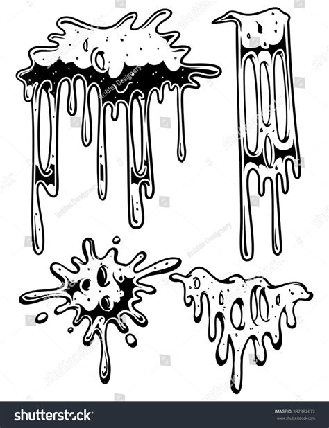 3786 How To Draw Slime Stock Vectors Images And Vector Art Shutterstock