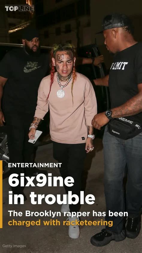 Rapper Tekashi Ix Ine Has Another Run In With The Law Indicted On