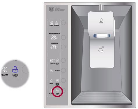 No need to turn water off just turn the blue lever. LG Help Library: Water does not dispense - Refrigerator ...