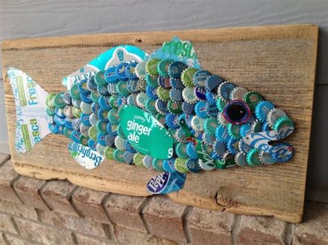 Awesome Crafts Made With Bottle Caps