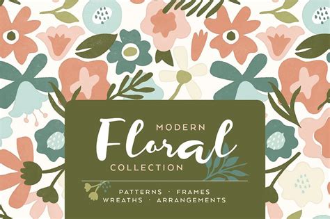 Modern Floral Collection | Modern packaging design, Modern floral, Modern packaging
