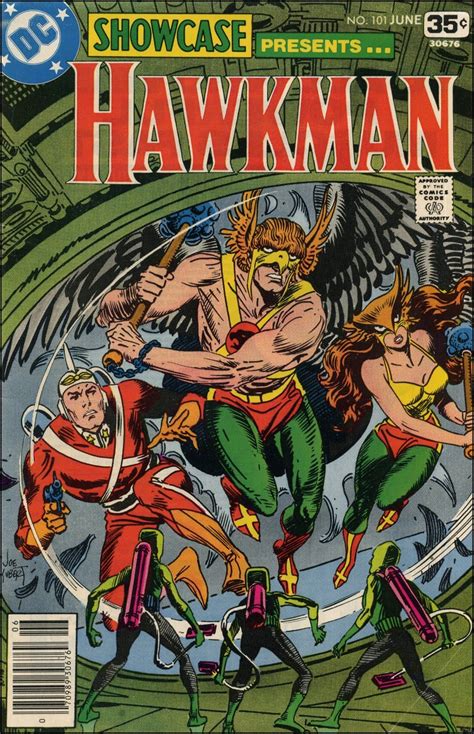 Adam Strange Hawkman And Hawkgirl By Joe Kubert Comics Hawkman