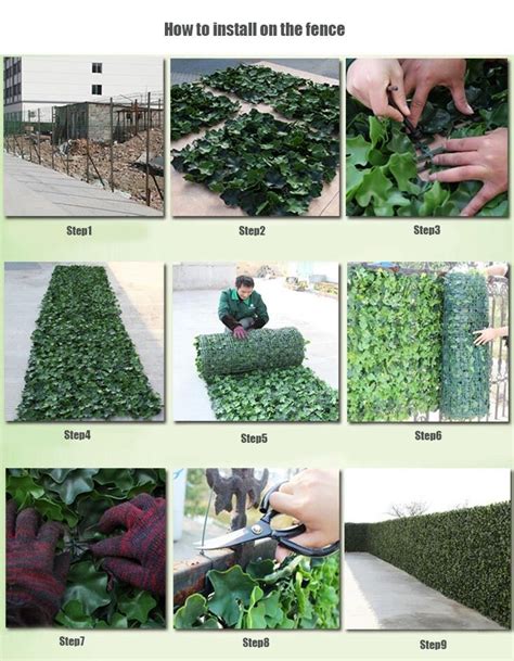 1sqm Artificial Plant Wall Hedge Mixed Plants Vertical Garden Outdoor